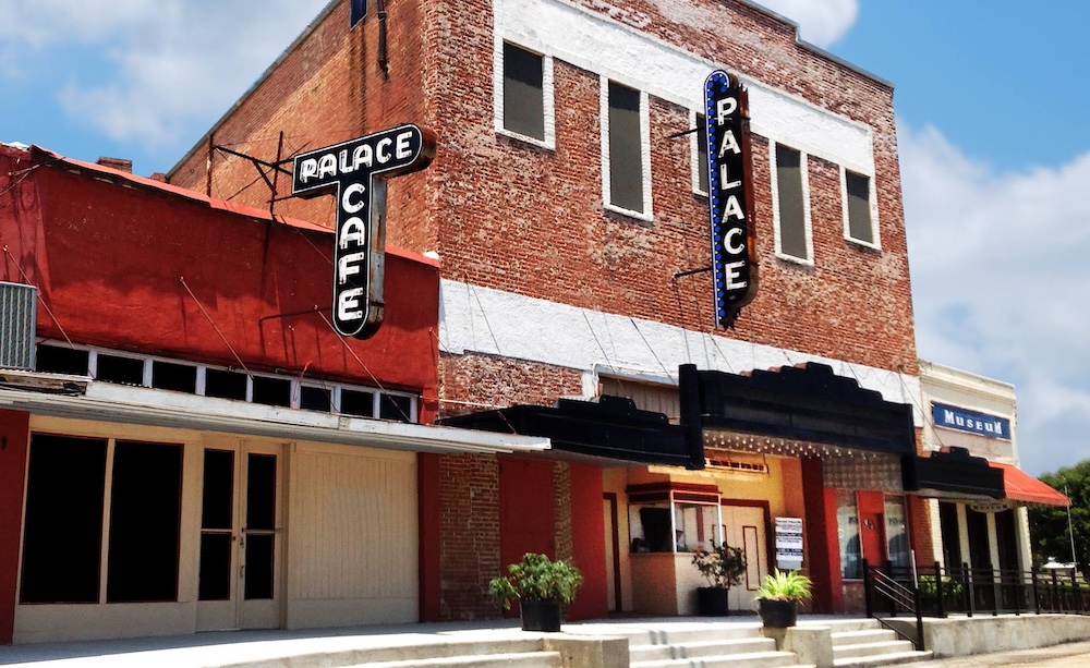 The Palace Theater in Marlin, Texas